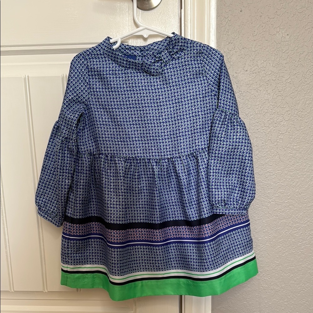 Blue and Green girls dress